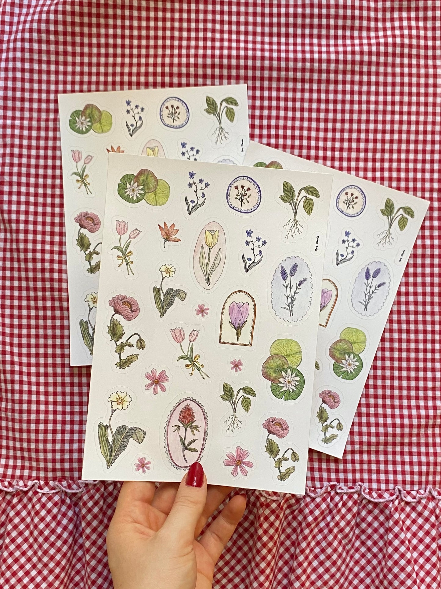“Flora” stickersheet (limited edition!)